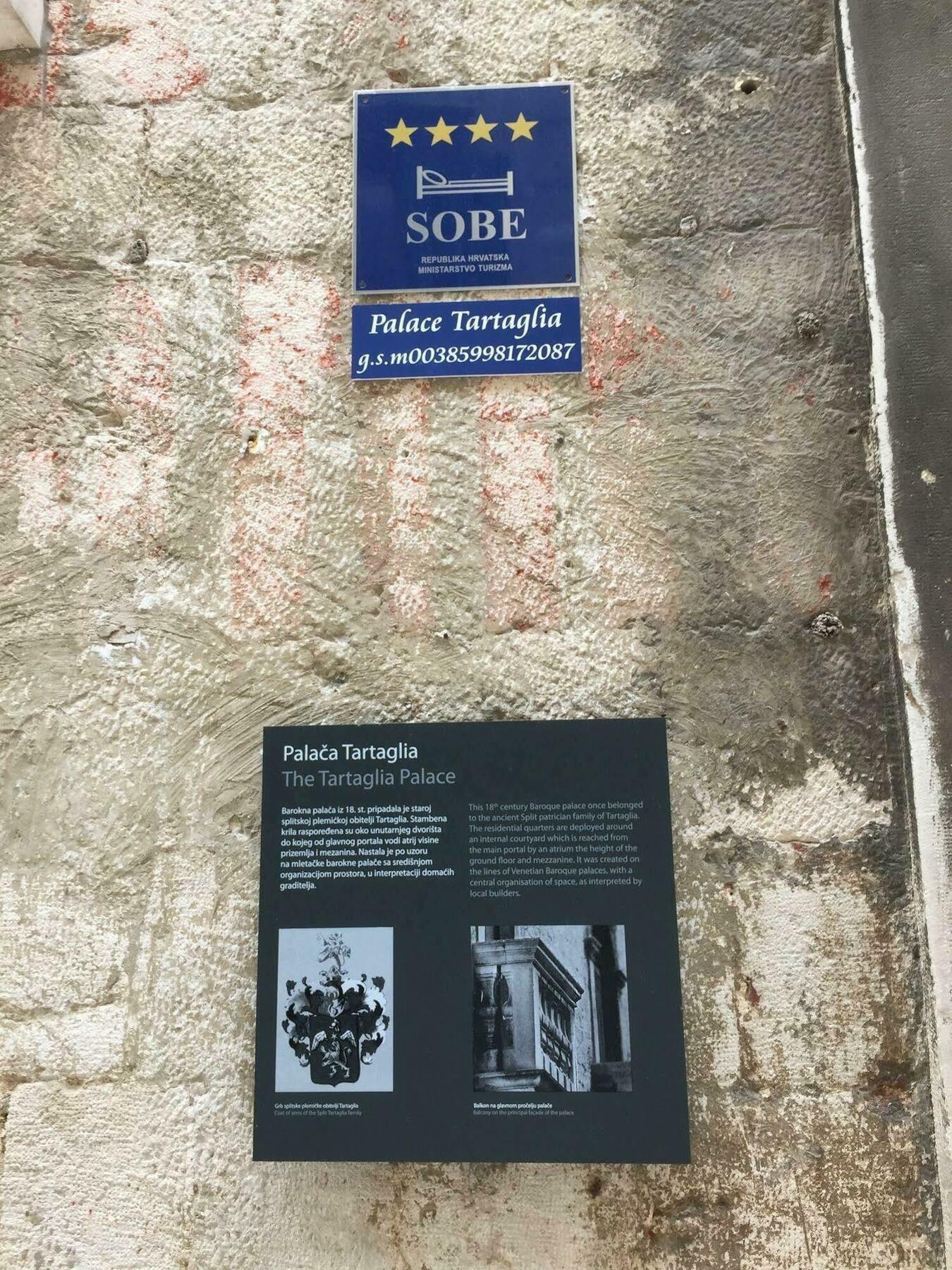 Palace Tartaglia Split Dış mekan fotoğraf